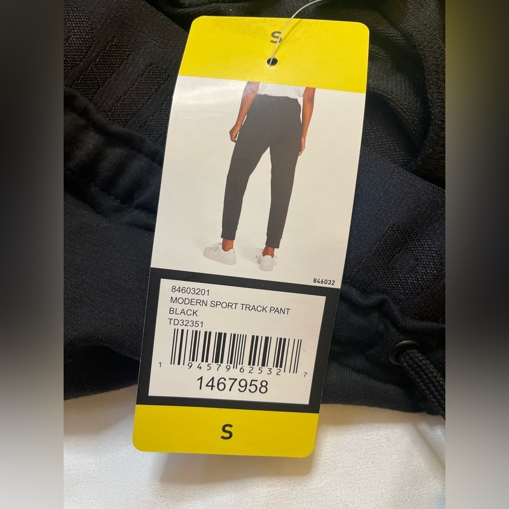 NWT Puma size small black track pants - Picture 5 of 5
